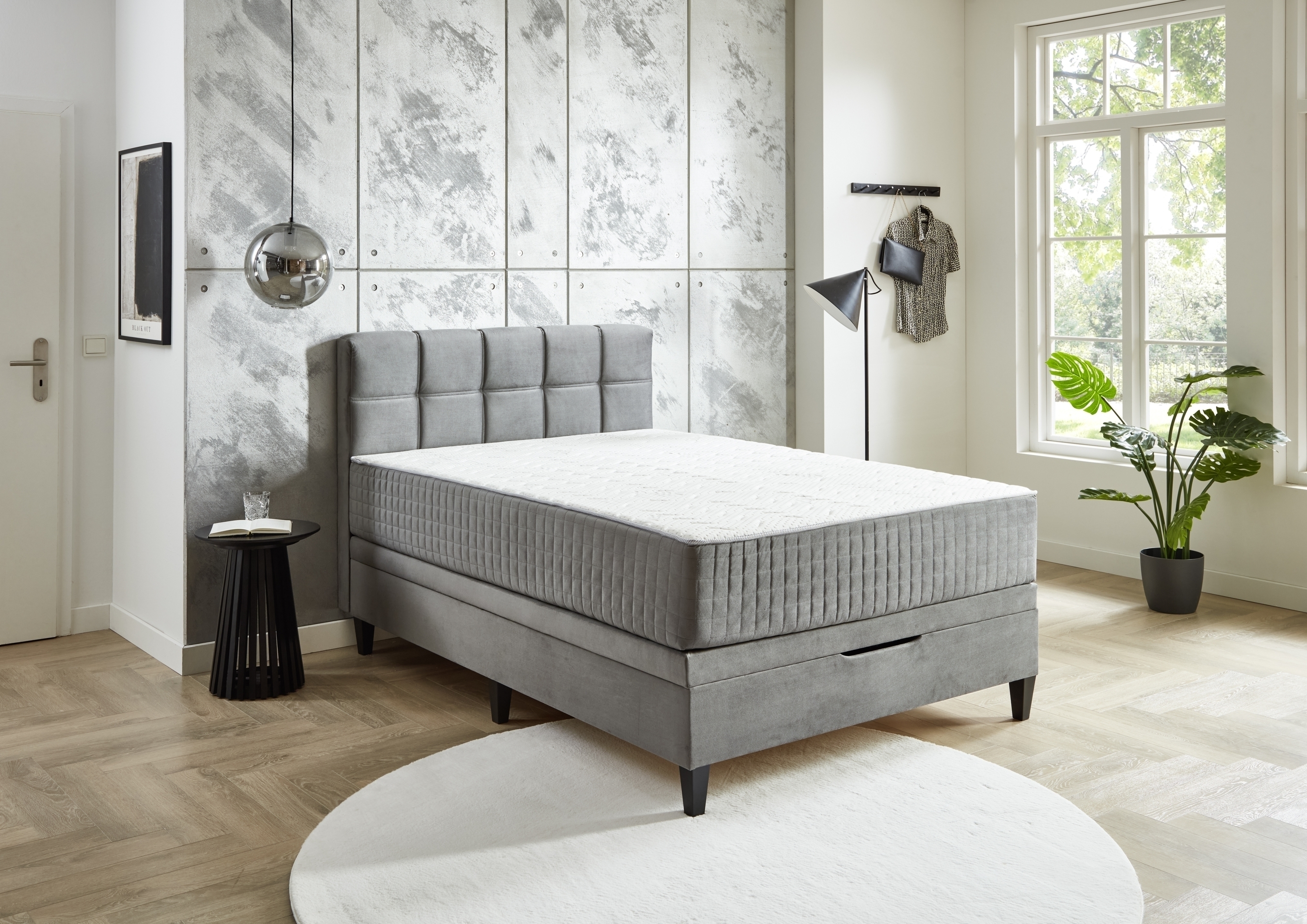 Boxspringbett Wien – Material & Detail